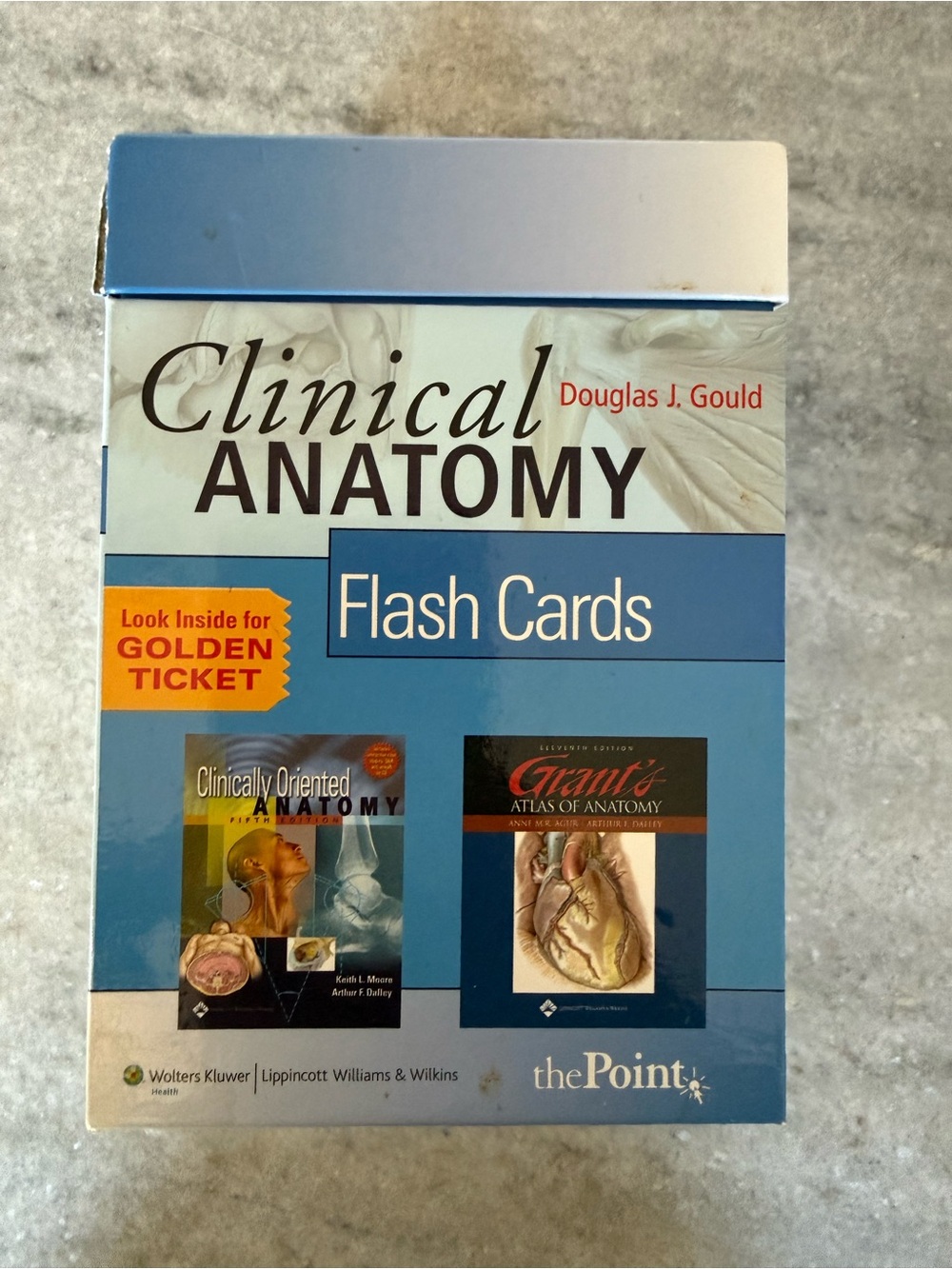Clinical Anatomy Flash Cards by Douglas J. Gould